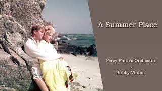 A Summer Place - Percy Faith Orchestra &amp; Bobby Vinton (with lyrics/한글)