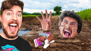 Surviving On Only MrBeast Chocolate For 24 HOURS