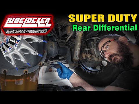 Ford Super Duty Rear Differential Fluid Change with a LubeLocker - F-250 F-350 - Sterling 10.5
