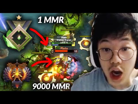 HOW A HERALD WON IN 9K MMR GAME??