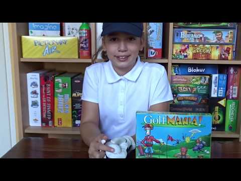 Golfmánia társasjáték bemutató - Liza Világa