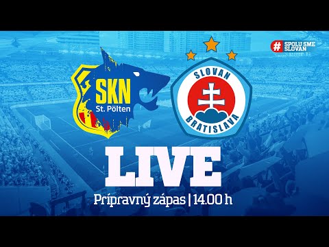 LIVE | Prípravný zápas St. Pölten - ŠK Slovan Bratislava