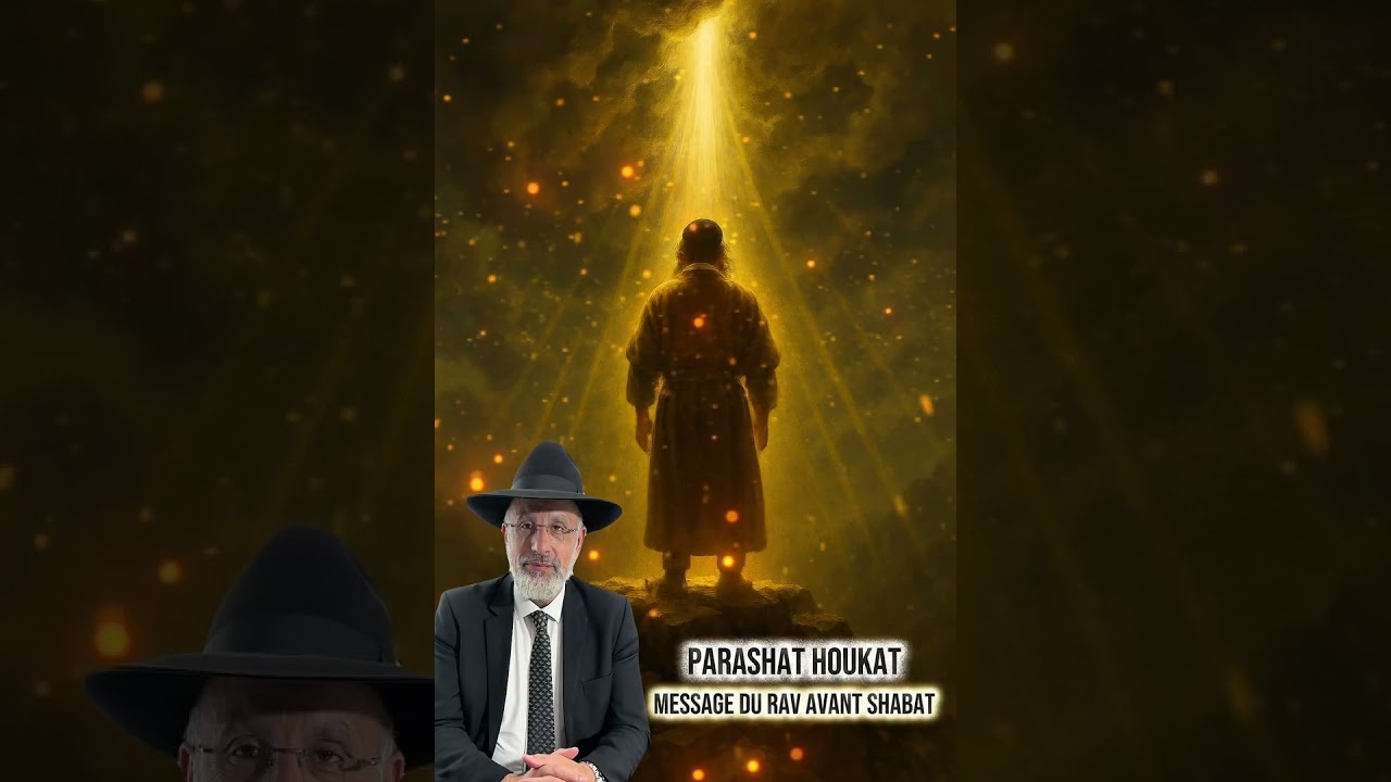 Parashat Houkat 🔥 Message du Rav avant Shabat