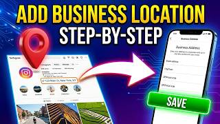 How to Add Business Location On Instagram ๐ Add Business Address on Instagram Profile ๐ Pin Location