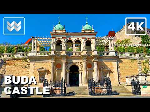 Budapest Hungary 🇭🇺 Buda Castle Walking Tour | Historic Castle District Travel Guide [4K]