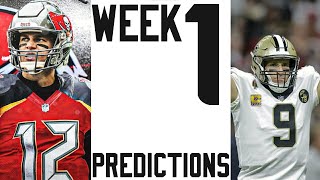 Week 1 NFL Predictions!