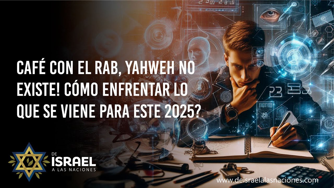 Cafe con el Rab, YAHWEH NO EXISTE,como enfrentar lo que se viene en este 2025?