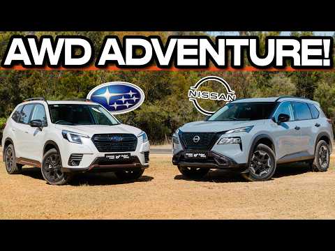 Is Subaru still the best off-road? Nissan X-Trail N-Trek vs Subaru Forester Sport comparison review