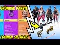😍GRÜNDER PAKETE SIND DA! | GRÜNDER-WAFFEN & HELDEN | FORTNITE: RETTE DIE WELT 😍GRÜNDER PAKETE SIND DA! | GRÜNDER-WAFFEN & HELDEN | FORTNITE: RETTE DIE WELT