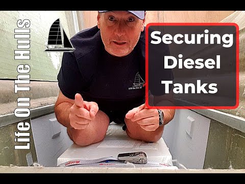 Ep122 Securing Boat Diesel Tanks - Life On The Hulls - Catamaran Build