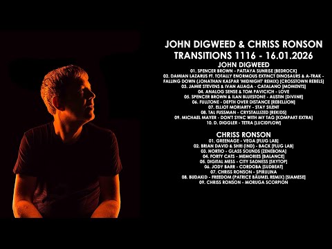 JOHN DIGWEED (UK) & CHRISS RONSON (Hungary) @ Transitions 1116 16.01.2026