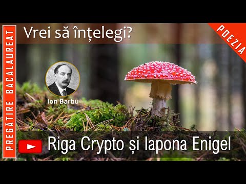 "Riga Crypto și lapona Enigel", de Ion Barbu - POEZIA, explicații, interpretare