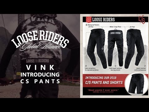 Loose Riders | Nico Vink Introducing Our 2018 C/S Pants