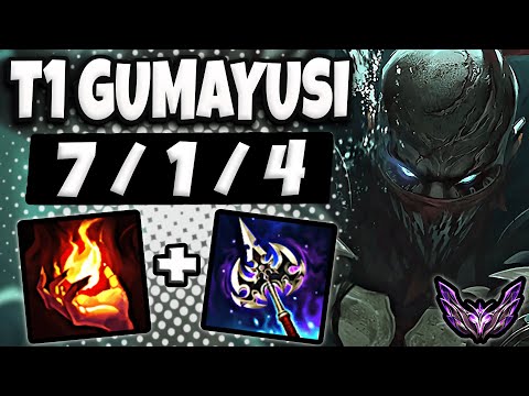 T1 Gumayusi PYKE Support vs SENNA - Patch 13.14 Korea Master ✅
