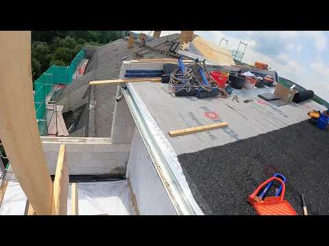 Zink Stehfalzdach - Teil  5 -  Goldener Löwe Freital