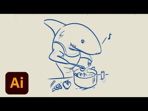 Draw Along with Kyle T. Webster - Garden Gnome | Adobe Creative Cloud