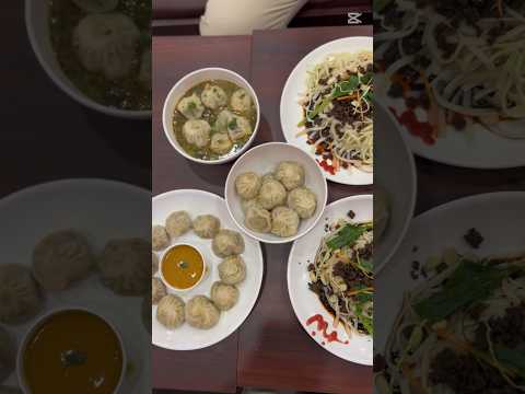 Mitho momo🥟 #foodreview #panauti #momos #keema #noodles #chowmein #yummy #friends #food