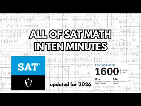 SAT Math Video 1