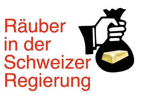 AHV Räuber (6/11) AHVplus Initiative Schweizer Banken AHV Räuber SKANDAL: Das Schweizer GOLD ist weg