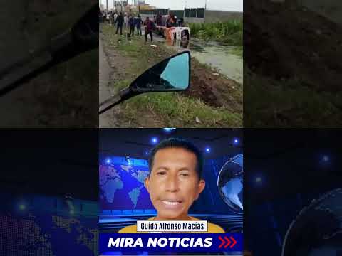 Cinco heridos tras accidente de bus interprovincial en la vía Durán-Yaguachi