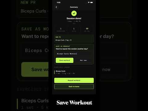 MyTracker - Workout Logger