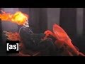 Ghost On Fire Robot Chicken Adult Swim