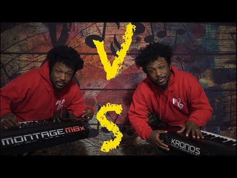 Yamaha Montage M X VS Korg Kronos