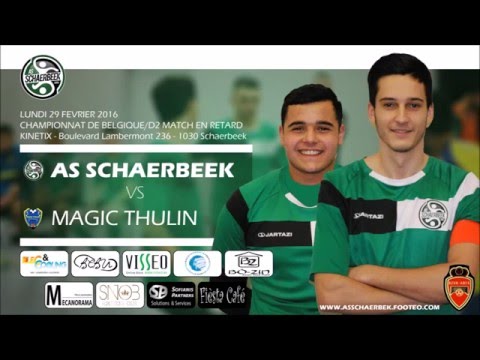 intro du match AS SCHAERBEEK vs M. Thulin (29/02/2016)