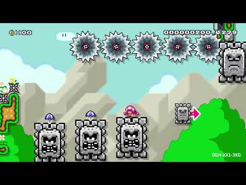 [SMM2] Garden of Stone by CRFRaud