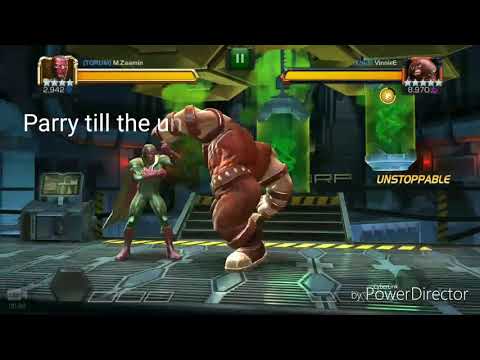 How to counter MD Juggernaut + Perfect parry.