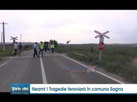 Tragedie feroviara in comuna Sagna din Neamt
