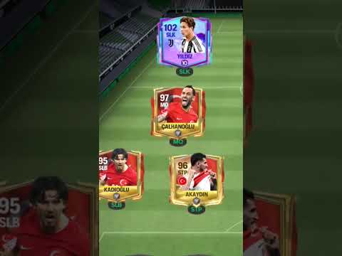 Türkiye Team Fc Mobile 25 #fifa #fifamobile #keşfet