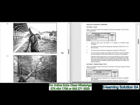 Grade 12 English HL Term 4 | Final Exam Paper 3 of 2025 & Memerandum