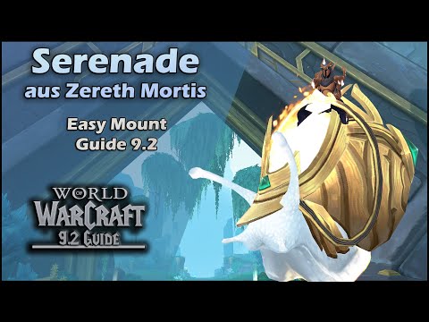 Serenade Reittier Guide | Protoformsynthese Mount Guide | Easy Mount 9.2  Zereth Mortis