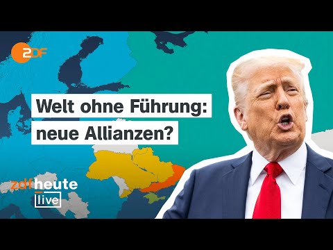 Ukraine: Wie Trumps Politik über die Weltordnung entscheidet | Timothy Garton Ash bei ZDFheute live