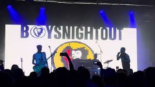 Boys Night Out “I got Punched in the nose for sticking it in other peoples business” live 3/30/25