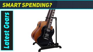 Video thumbnail for GUITTO GGS-12: The Best Portable 3 Guitar Stand for Stage & Home by Next-Gen Gadgets