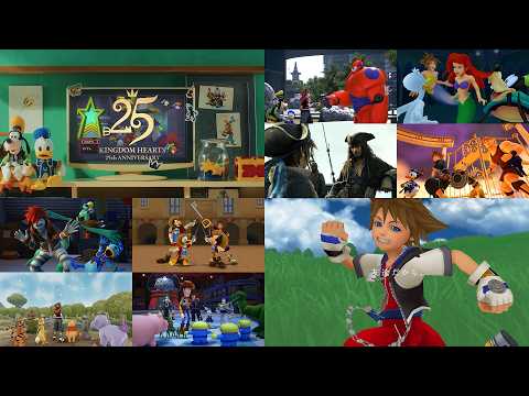 Square Enix Reveals New Kingdom Hearts 25th Anniversary Video
