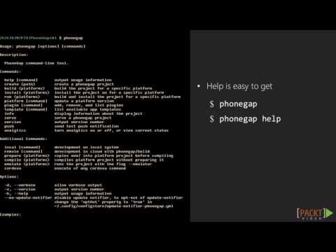 Getting Started with PhoneGap PhoneGap CLI | packtpub com
