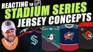 NHL Stadium Series Jersey Concepts