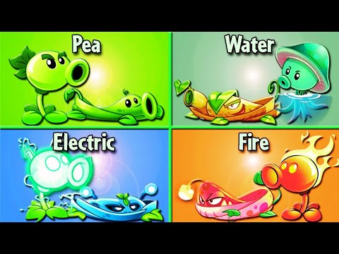 PvZ 2 - Random 6 Pair Pea & Vine Vs Zombies - Who Will Win?