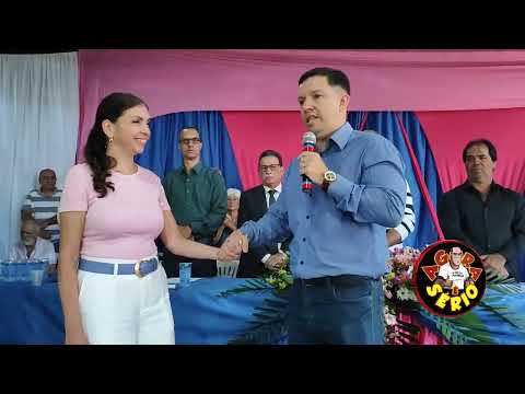 CONVENÇÃO DA PRÉ CANDIDATA EVELIN 2024 NA DISK JÚ COM A PALAVRA PRÉ CANDIDATO A VICE LÉO DA JK .