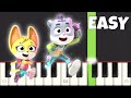 The Creature Cases Theme Song - EASY Piano Tutorial