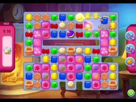 HomeScapes Level 4153 no boosters (18 moves)