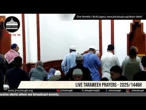 Taraweeh Prayers | Night 29 | 28/03/25 | 20:15