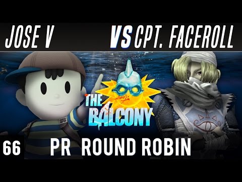 PM @ the Balcony 66 [Shark Tank] - PR RR ft. Jose V (Ness) VS Captain Faceroll (Sheik)