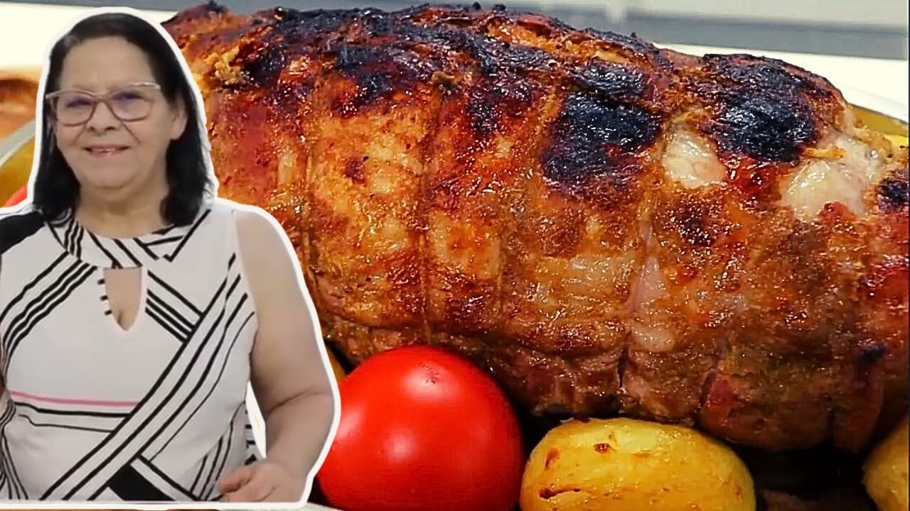 LOMBO RECHEADO E ASSADO PARA O NATAL. O MELHOR TEMPERO QUE JÁ COMI!