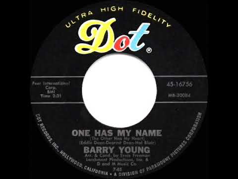 1965 HITS ARCHIVE: One Has My Name (The Other Has My Heart) - Barry Young (NOT Dean Martin)