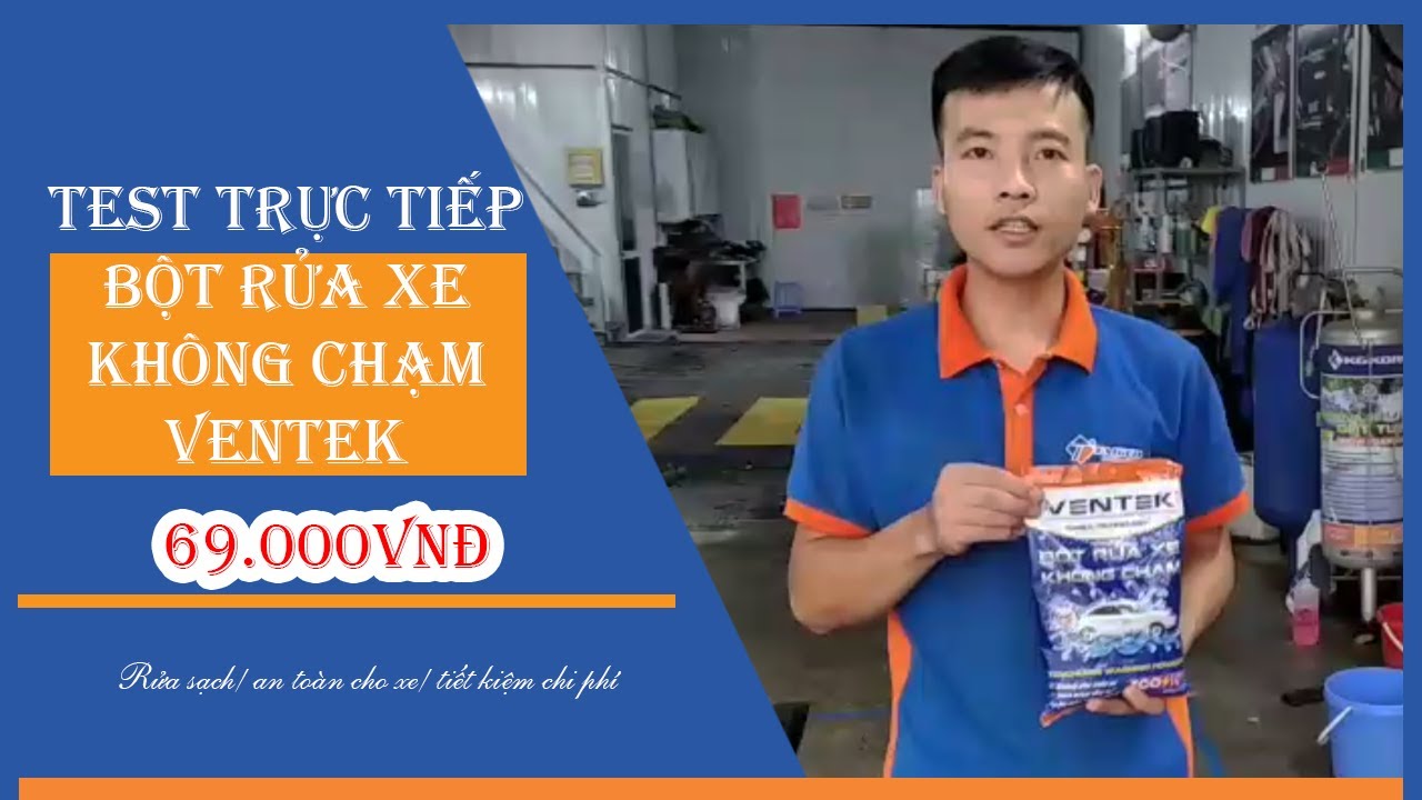 Cách pha bột rửa xe không chạm - HIỆU QUẢ TỐT NHẤT 6
