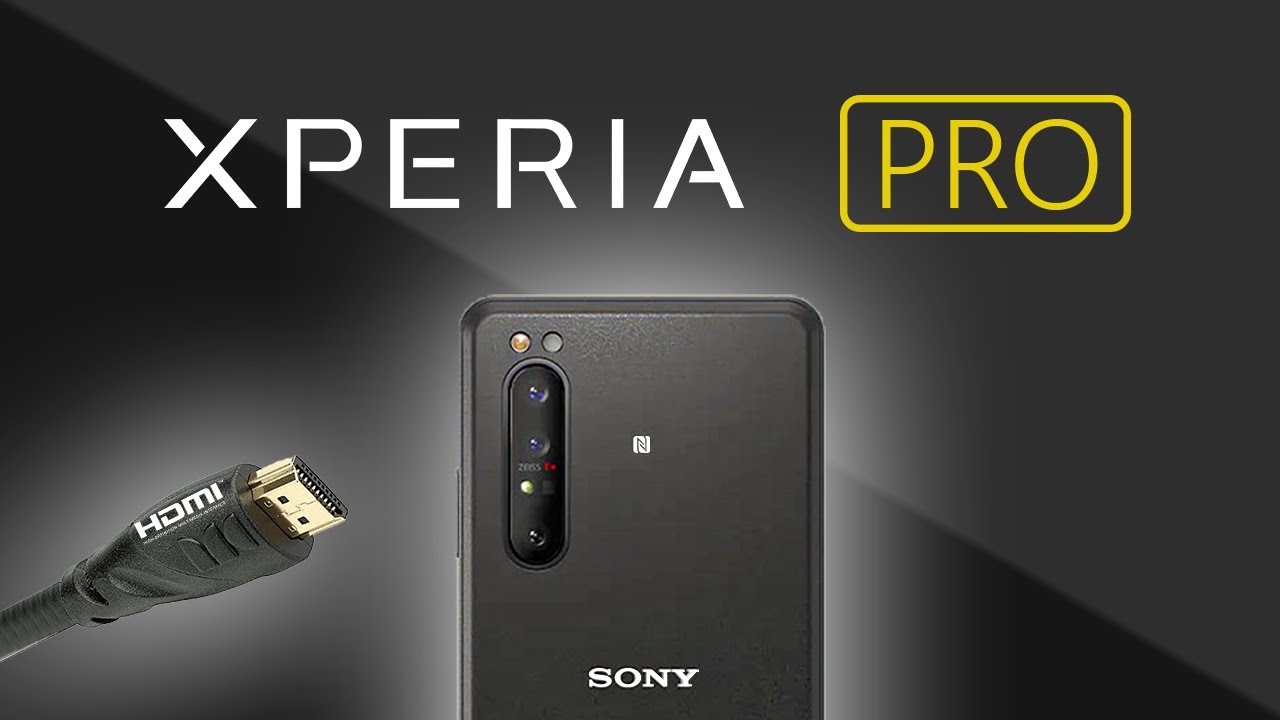 Sony Xperia Pro - $2500 HDMI Phone!